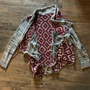 Comfy and warm Eyeshadow cardigan!